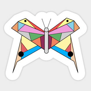 Colorful butterfly Sticker